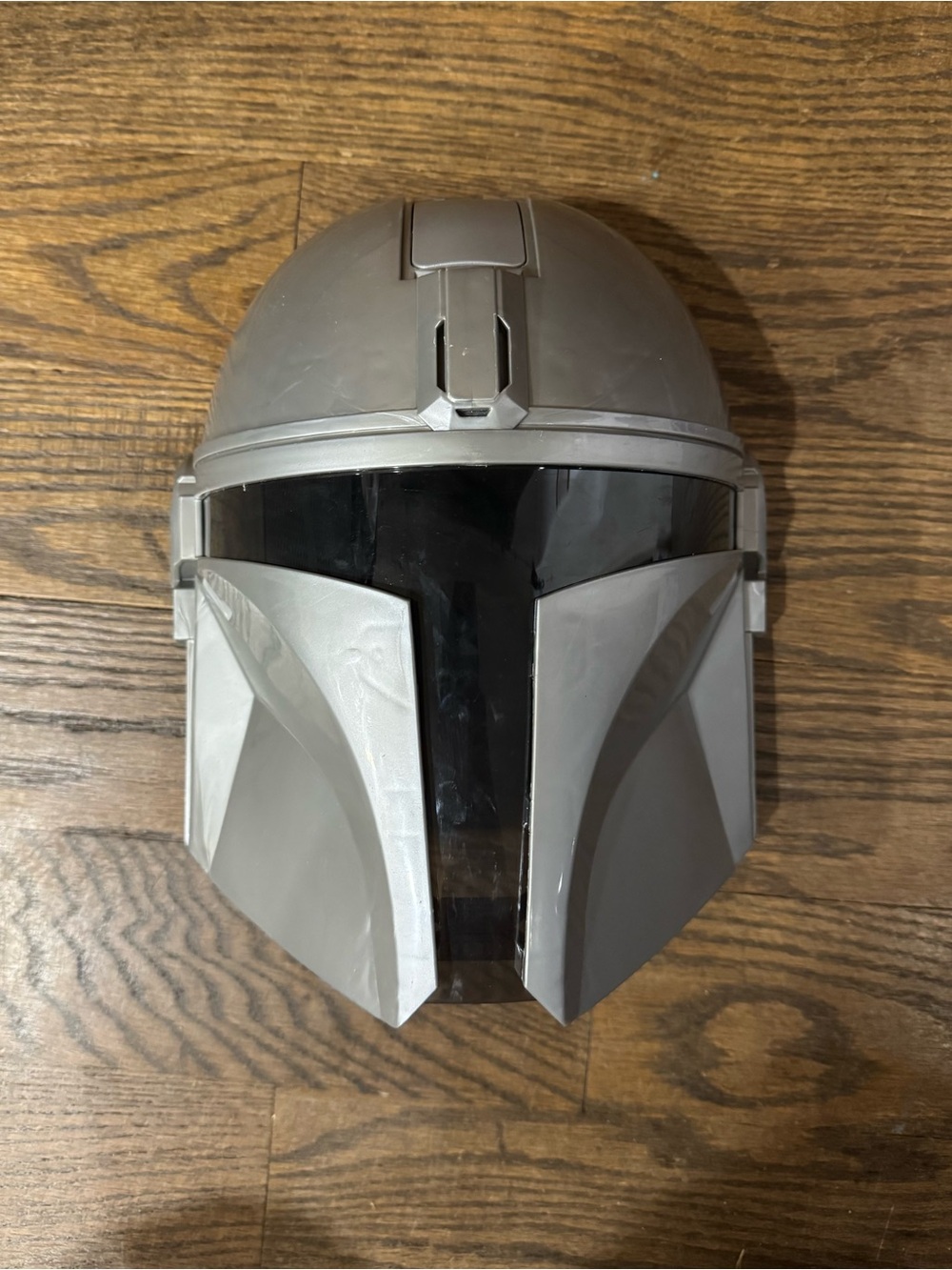This is the Star Wars The Mandalorian Electronic Mask